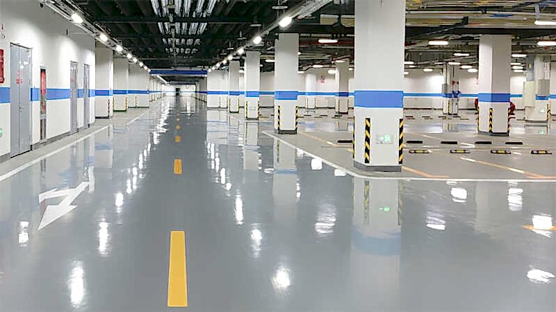 Otopark Epoksi zemin kaplama