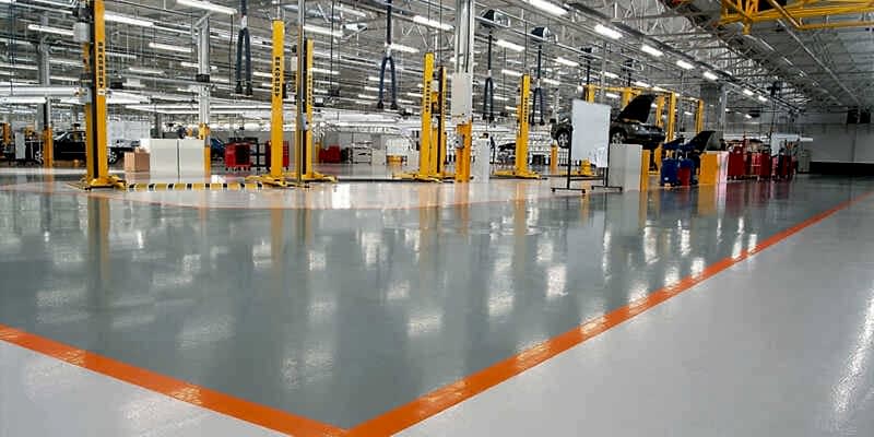 Fabrika Epoksi kaplama