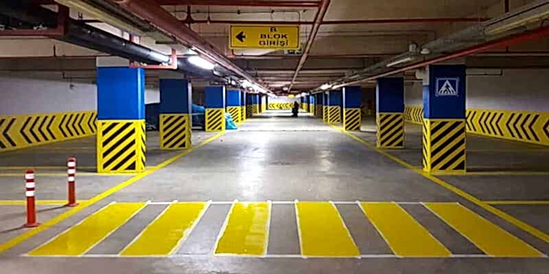 Otopark Epoksi zemin kaplama